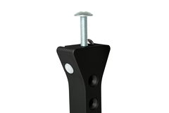 Mec rack set kastbaarhouders zwart+kabel+sensor